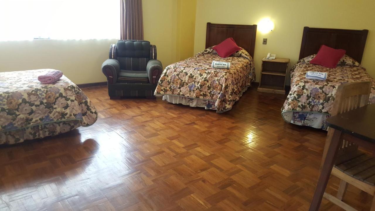 Hotel Nuevo Sol La Paz Bagian luar foto
